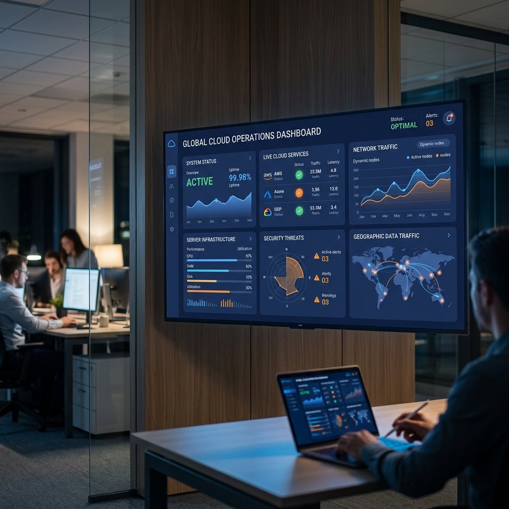 Technical digital dashboard interface background